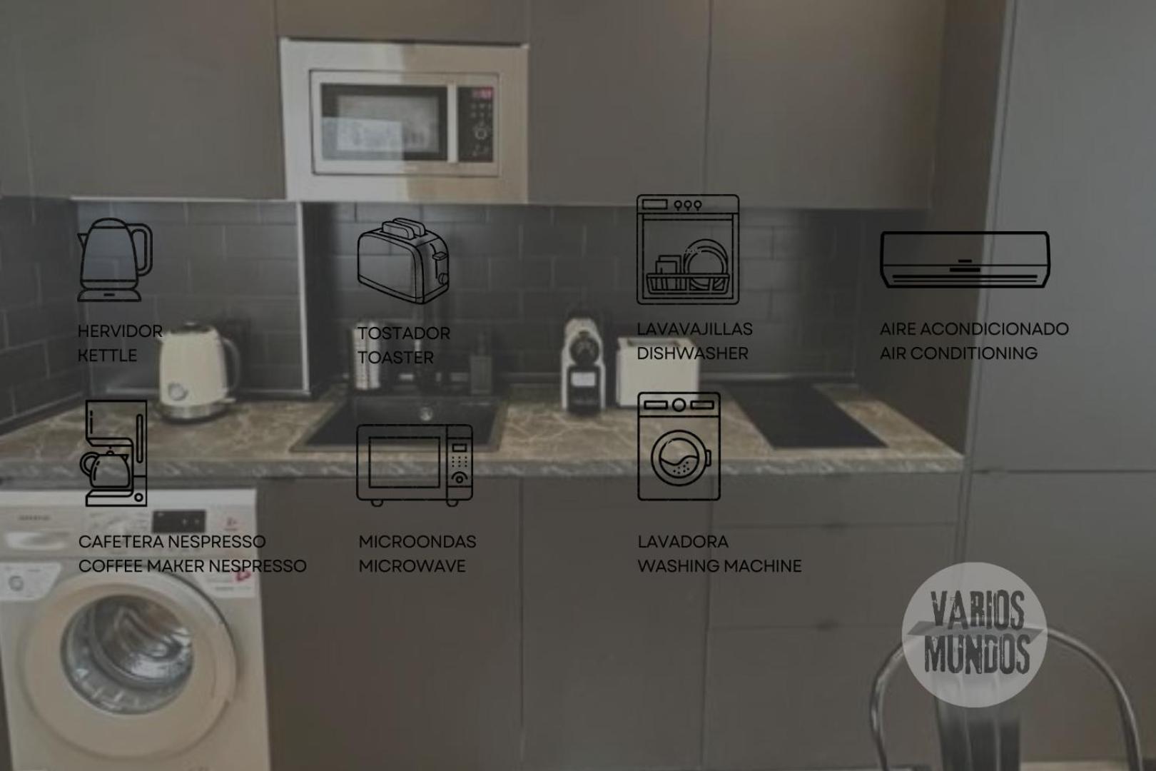Central Apt De 2Hab Para 5Pax En Calle Silva E2 Мадрид Экстерьер фото